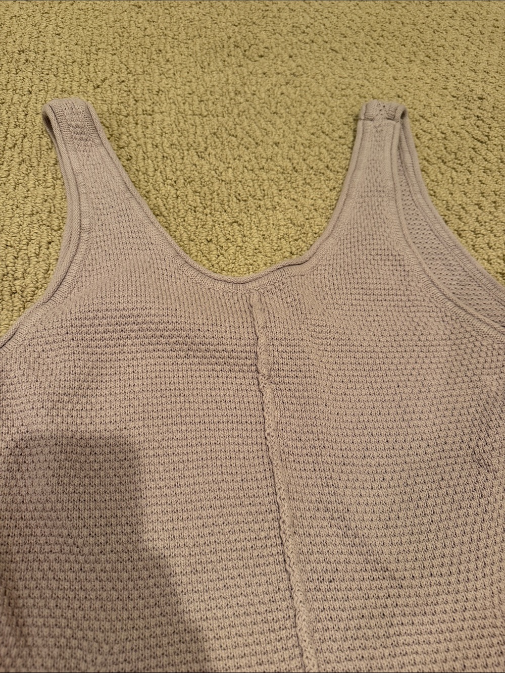 Free People Women’s Knit Sleeveless Jumpsuit - Mauve - Picture 2 of 3